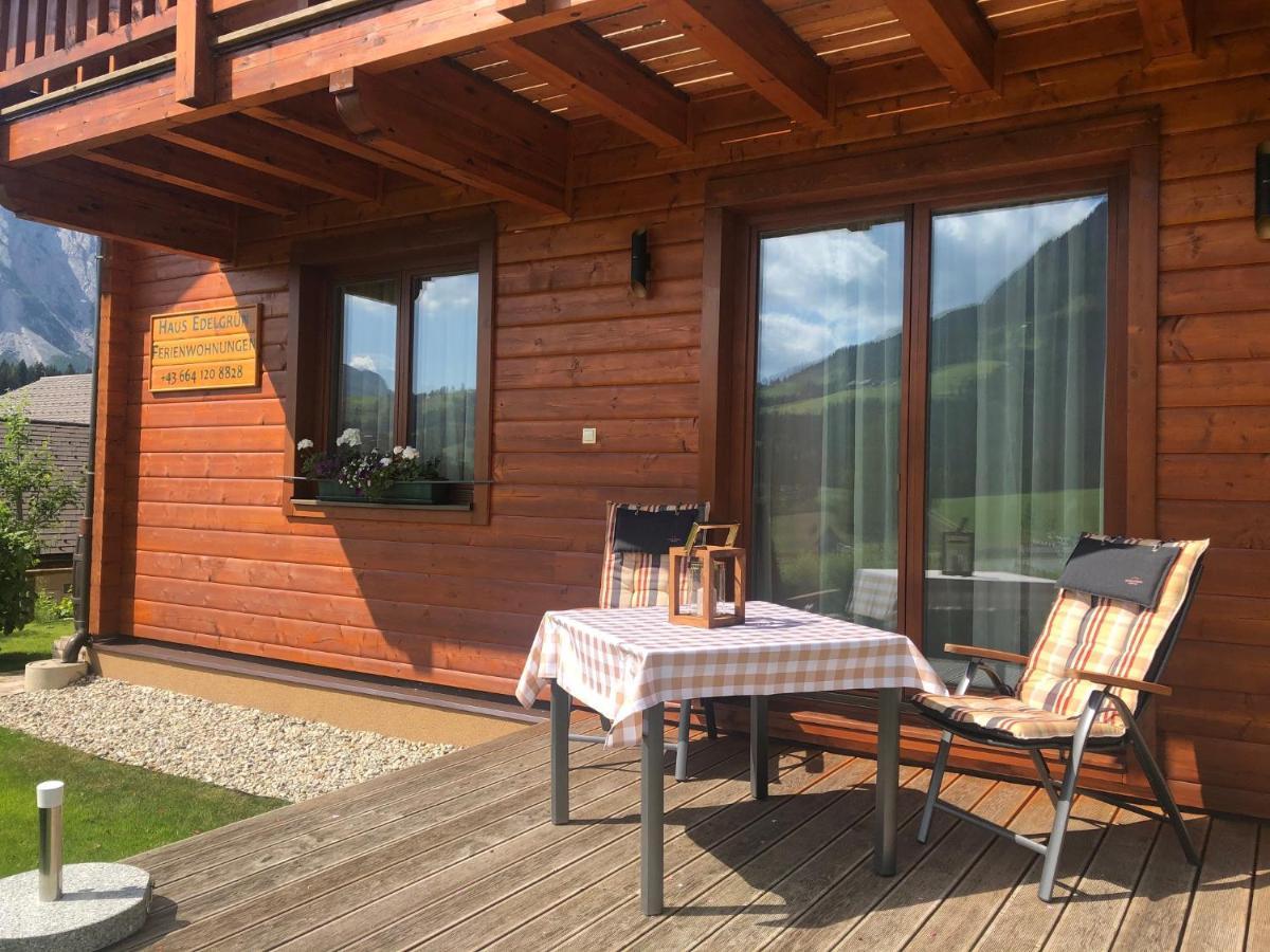 Haus Edelgruen Lägenhet Tauplitz Exteriör bild